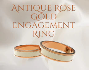 Antique Rose Gold Engagement Ring