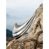 Vintage 925 Sterling Silver Abstract Brooch Pin